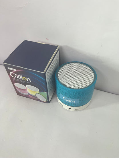 Oxlion Loud speakers Portable Mini Speaker, Super Bass Stereo Rechargeable Speaker with LED Lights
