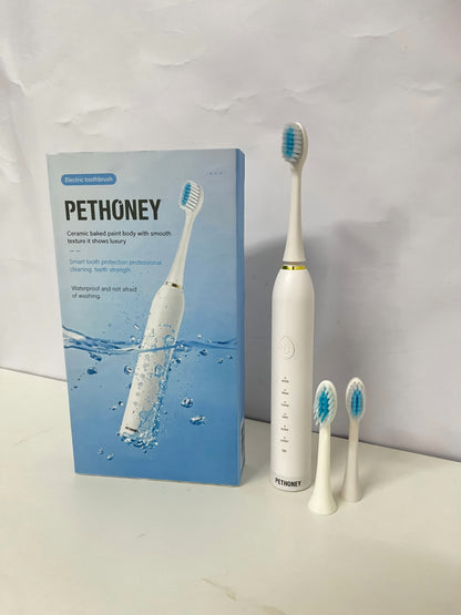 【PETHONEY Ceramic-Baked Electric Toothbrush】—— Luxurious & Effective Oral Care Tool