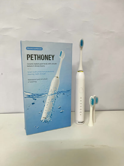 【PETHONEY Ceramic-Baked Electric Toothbrush】—— Luxurious & Effective Oral Care Tool