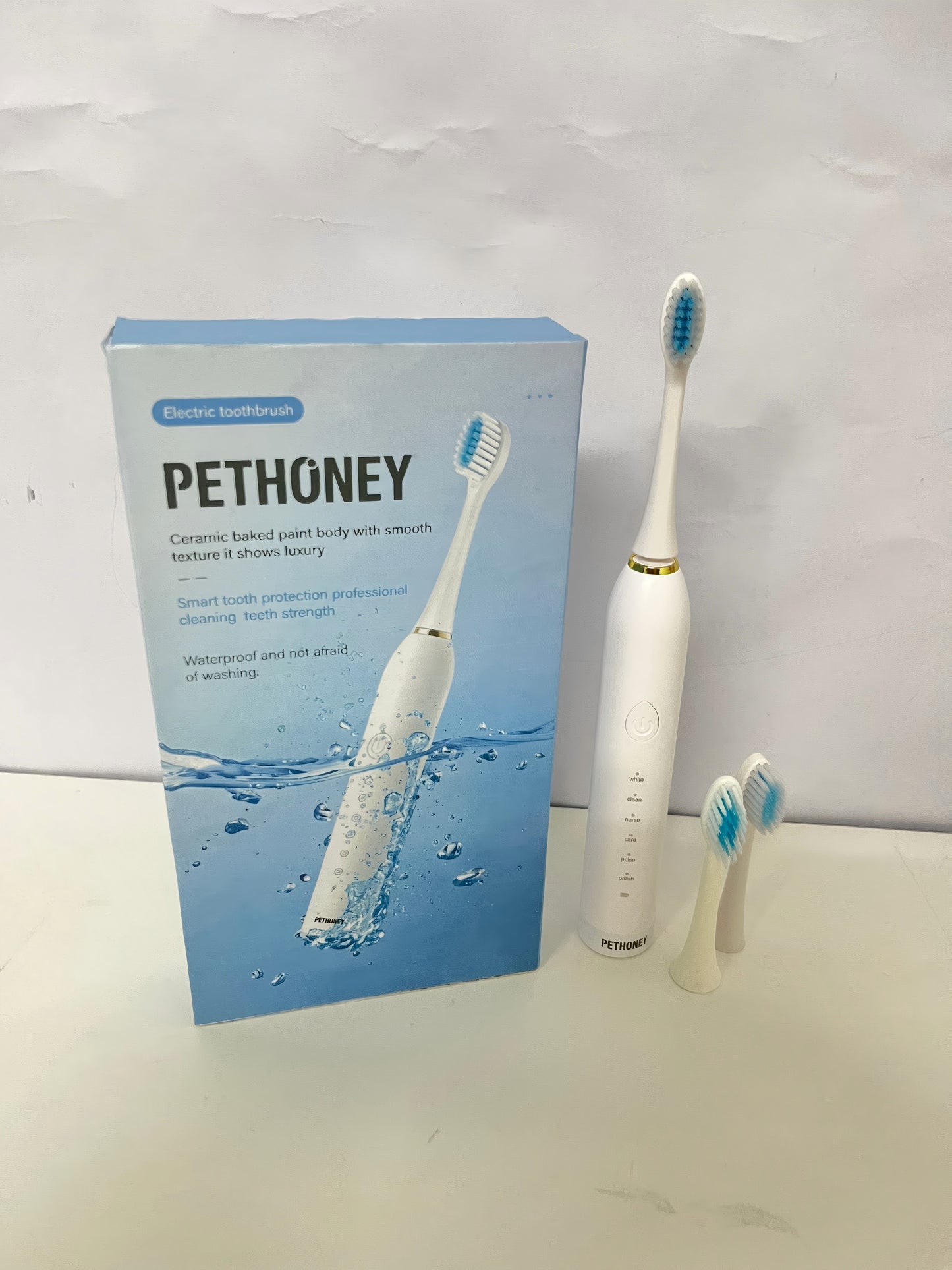 【PETHONEY Ceramic-Baked Electric Toothbrush】—— Luxurious & Effective Oral Care Tool