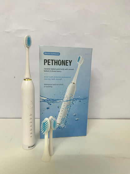 【PETHONEY Ceramic-Baked Electric Toothbrush】—— Luxurious & Effective Oral Care Tool