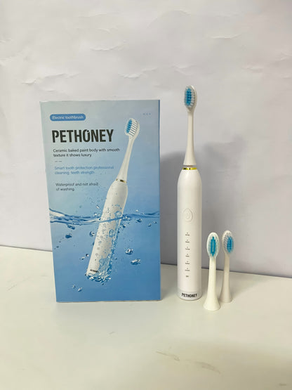 【PETHONEY Ceramic-Baked Electric Toothbrush】—— Luxurious & Effective Oral Care Tool