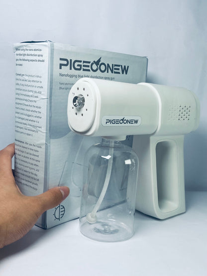 PIGEOONEW  Power-operated sprayers - Cordless Nano Sprayer for Cleaning - Portable Misting Tool for Home & Garden - Hydrating Mist Gun for Plants - Lightweight Handheld Nano Spray Machine (380ml)