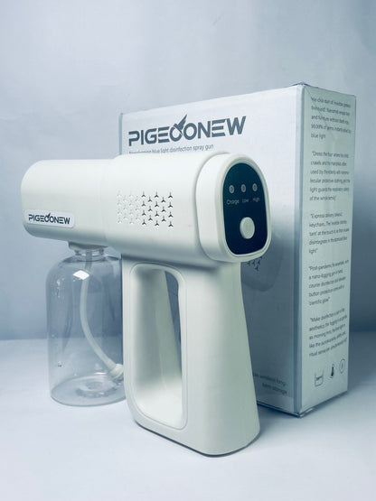 PIGEOONEW  Power-operated sprayers - Cordless Nano Sprayer for Cleaning - Portable Misting Tool for Home & Garden - Hydrating Mist Gun for Plants - Lightweight Handheld Nano Spray Machine (380ml)