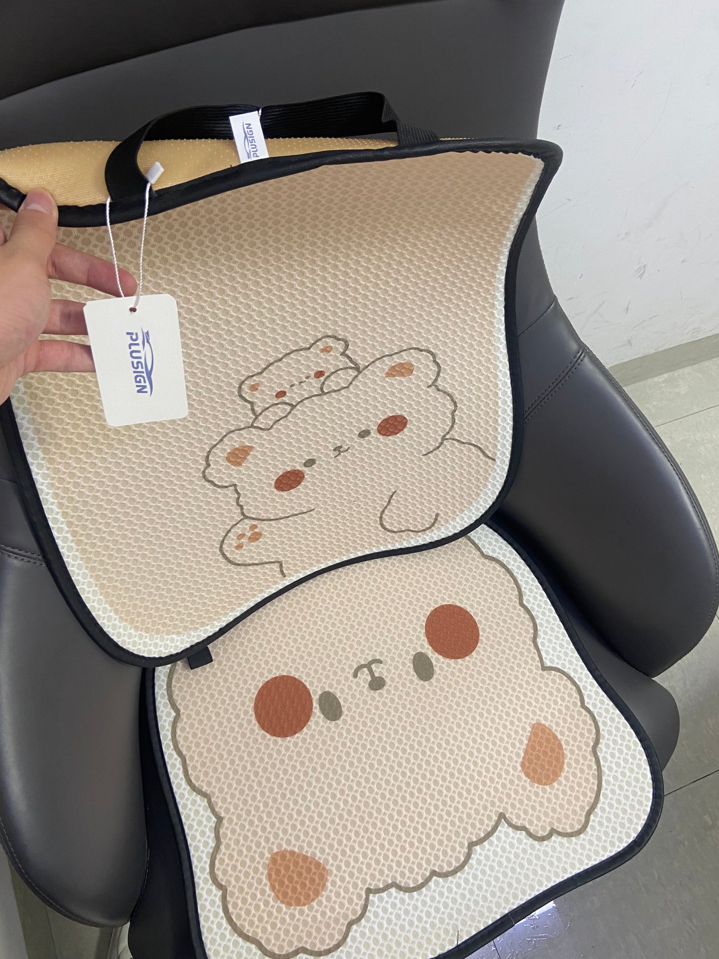PLUSIGN Fitted car seat covers Silk Cushion