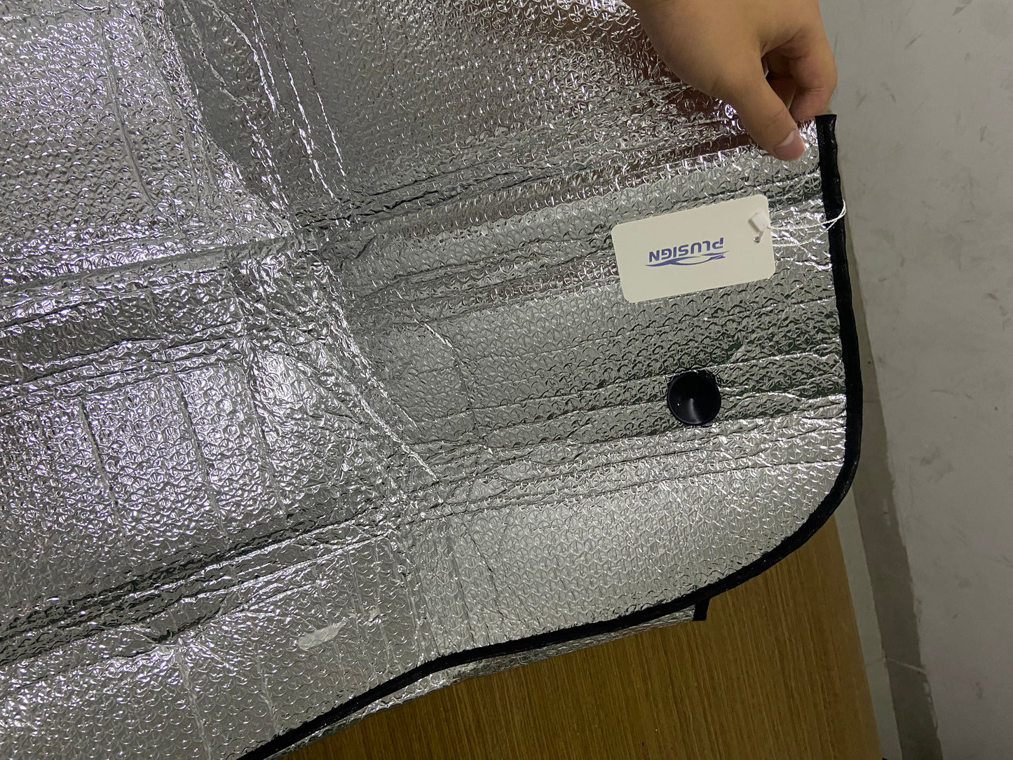 PLUSIGN Automobile windshield sunshades Reflective and Foldable, Universal Car Large Sunlight Laser, Sunshade Block Screen, Car Front Windshield