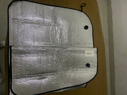 PLUSIGN Automobile windshield sunshades Reflective and Foldable, Universal Car Large Sunlight Laser, Sunshade Block Screen, Car Front Windshield