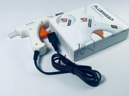 PLUSWASP Hot Glue Gun Kit, Fast Preheating Hot Melt, High Temp for School Crafts DIY Arts and Quick Home Repairs (20w)