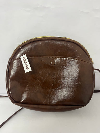 POPANDA Crossbody Bags for Women Circle Purse Shoulder Bag Handbag