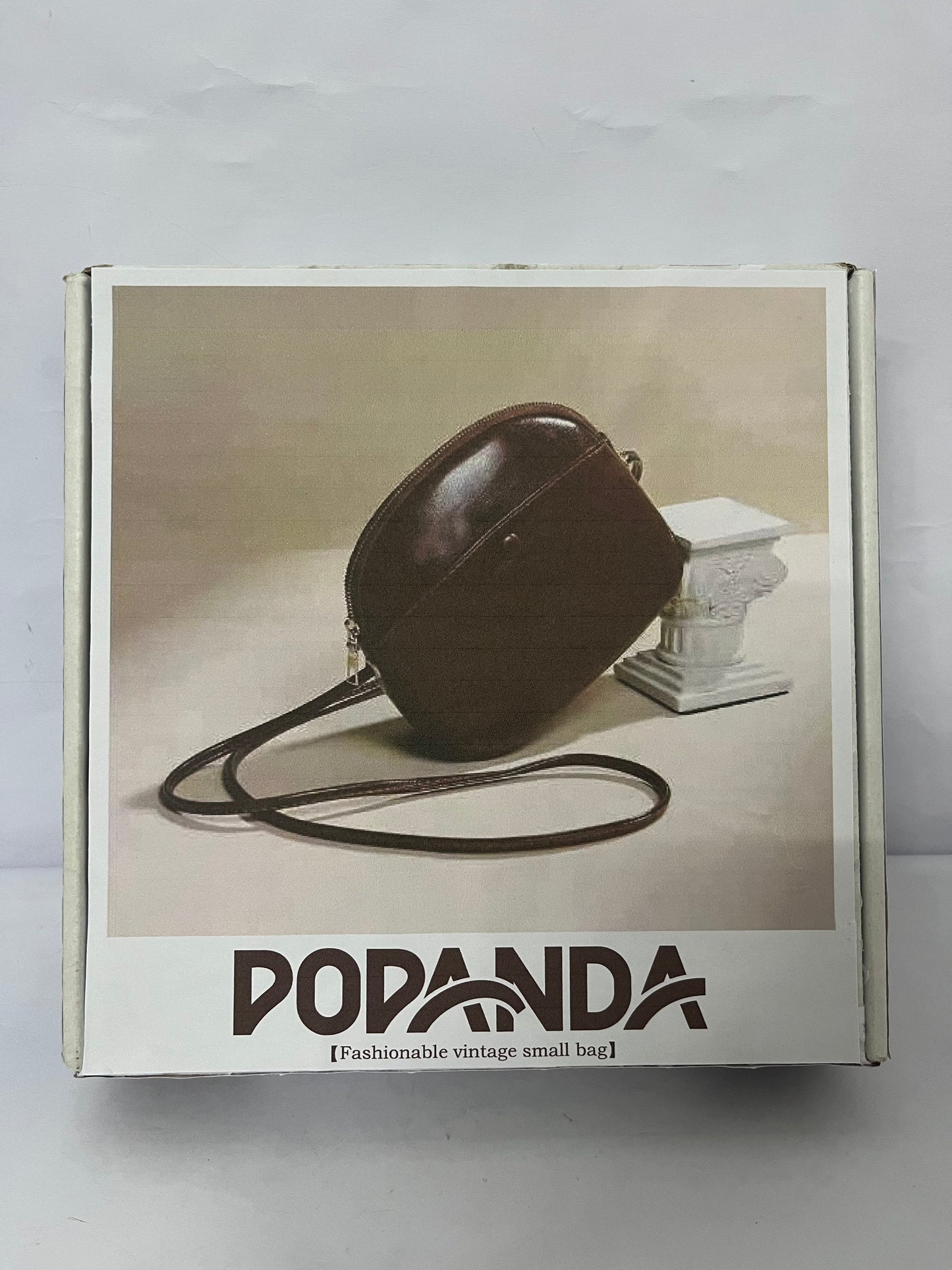 POPANDA Crossbody Bags for Women Circle Purse Shoulder Bag Handbag
