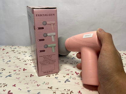POWERQUEEN Massage Gun Deep Tissue, Silent Brushless Motor and Portable Massage Gun Heads for Deep Muscle Relief and Relaxation