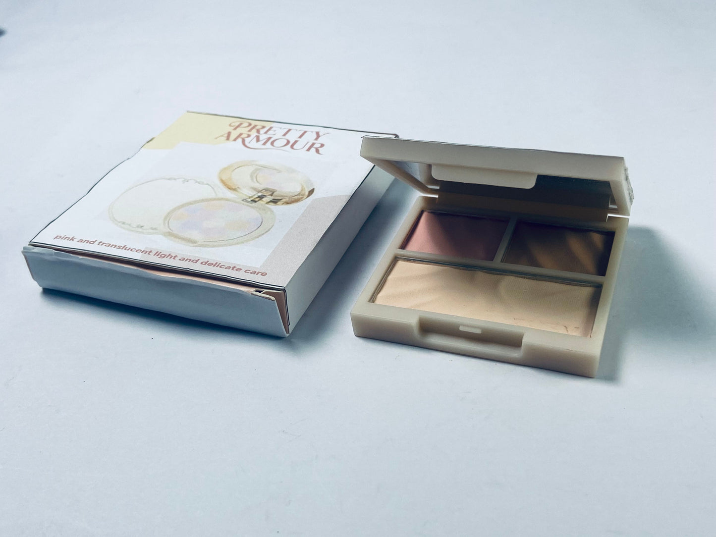 PRETTY ARMOUR 4 Colors Face Matte Blush Palette Shading Blusher