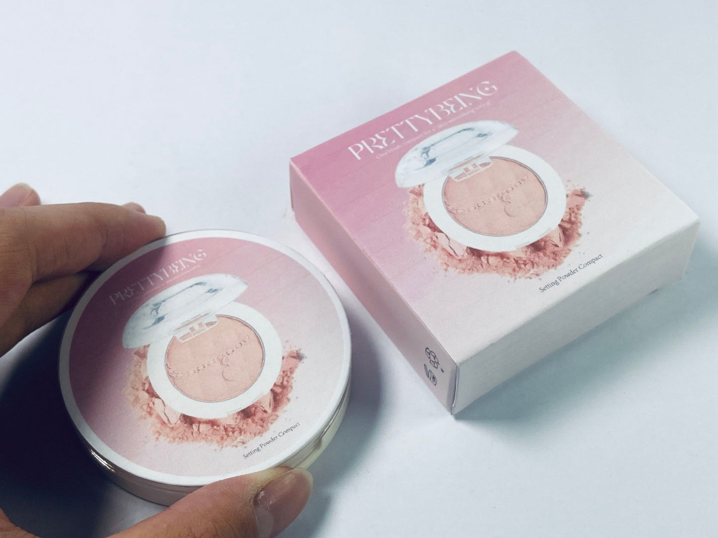 PRETTYBEING Single Blusher 5g (Naked Peach)