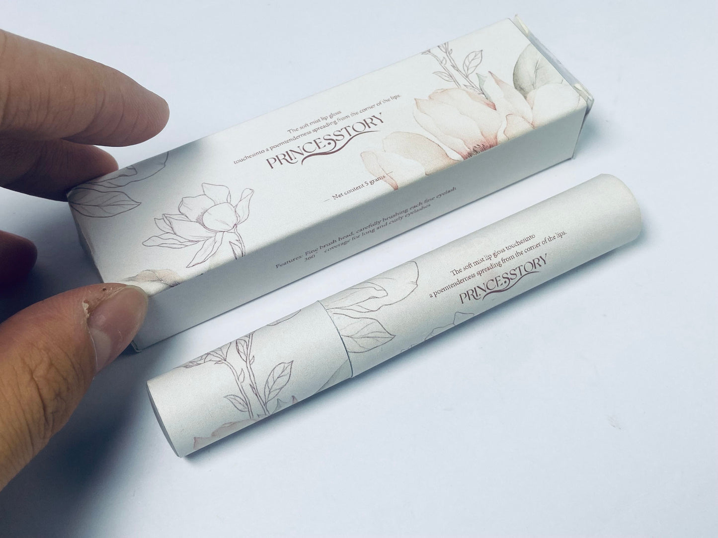 PRINCESSTORY  Lipstick Lasting #11 , Vivid color, Glossy Finish, Long-lasting, moisturizing, Highly-Pigmented, Clear & Natural Makeup, Lip Tint for Daily Use