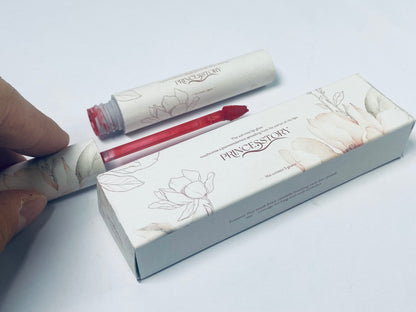 PRINCESSTORY  Lipstick Lasting #11 , Vivid color, Glossy Finish, Long-lasting, moisturizing, Highly-Pigmented, Clear & Natural Makeup, Lip Tint for Daily Use