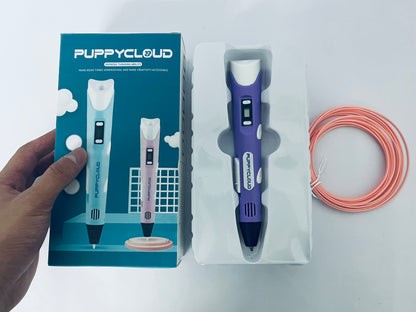 PUPPYCLOUD 3D Pen Template Book: DIY 3D Printing 3D pen Art