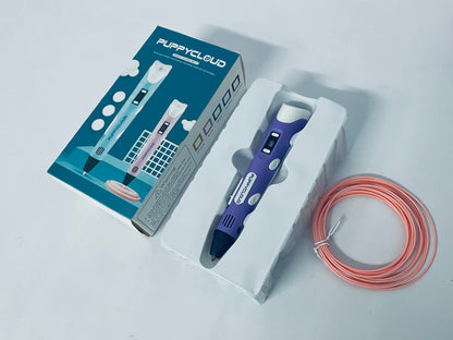 PUPPYCLOUD 3D Pen Template Book: DIY 3D Printing 3D pen Art