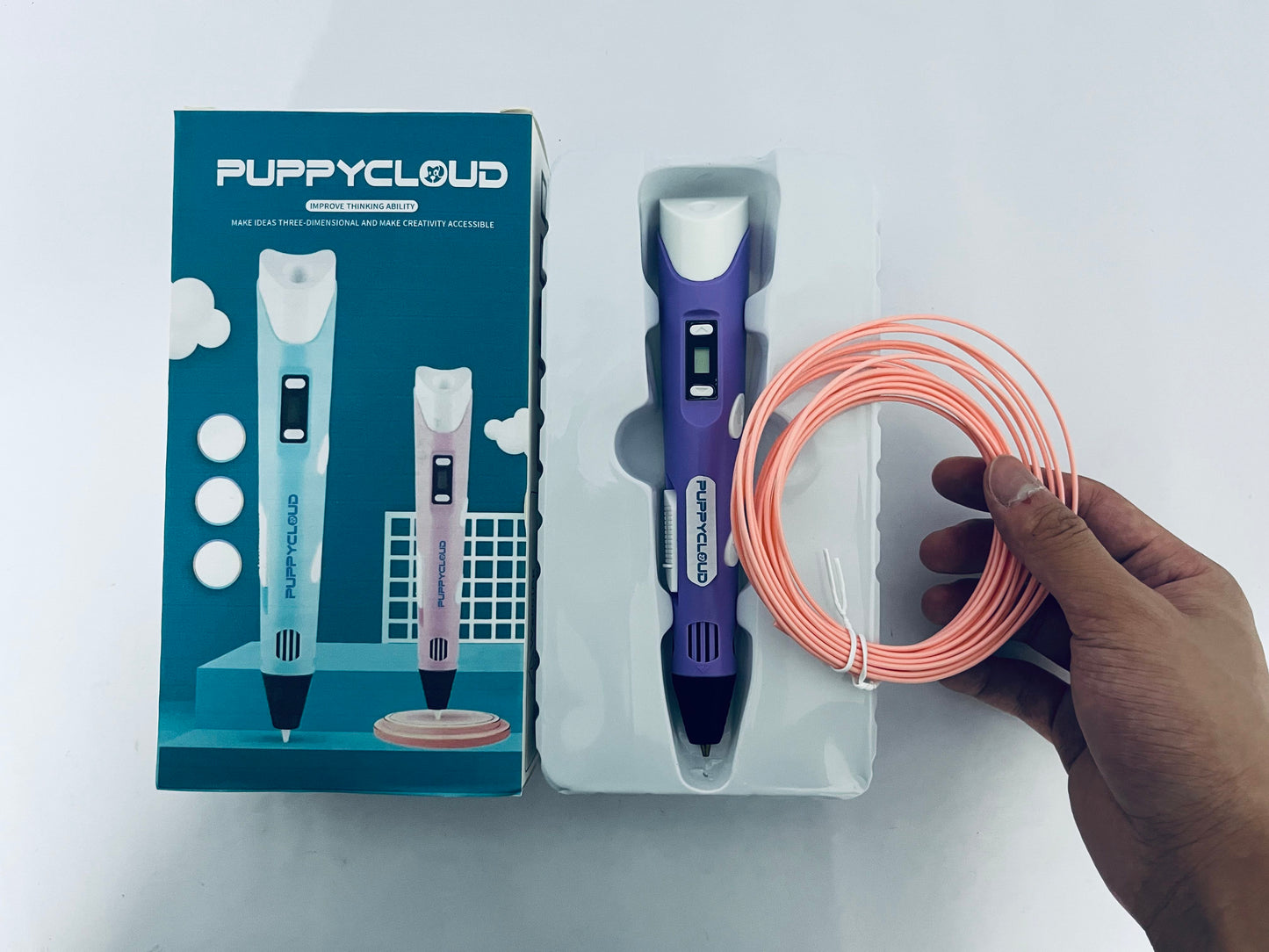 PUPPYCLOUD 3D Pen Template Book: DIY 3D Printing 3D pen Art