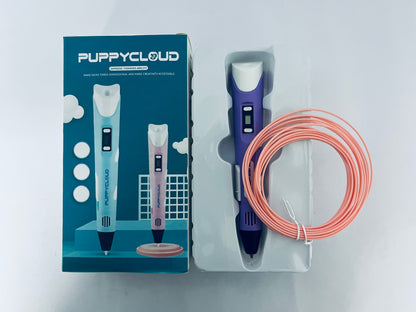 PUPPYCLOUD 3D Pen Template Book: DIY 3D Printing 3D pen Art