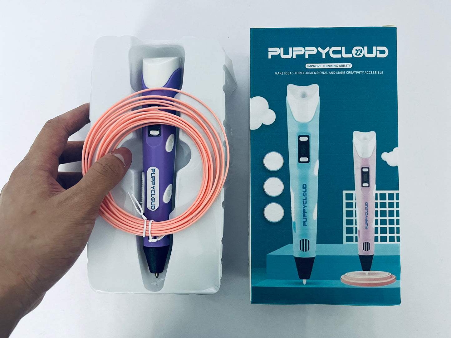 PUPPYCLOUD 3D Pen Template Book: DIY 3D Printing 3D pen Art