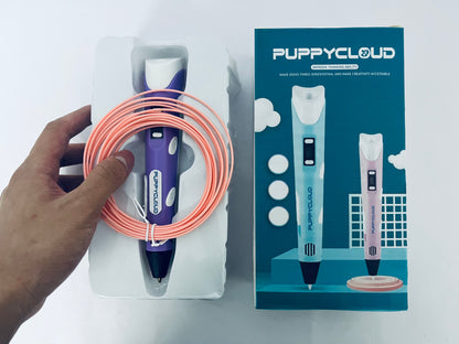 PUPPYCLOUD 3D Pen Template Book: DIY 3D Printing 3D pen Art