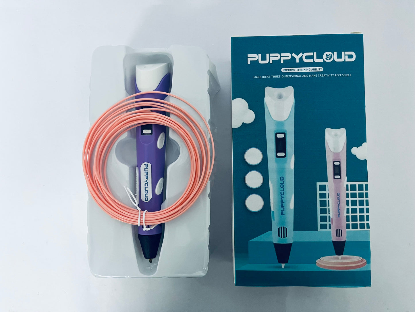 PUPPYCLOUD 3D Pen Template Book: DIY 3D Printing 3D pen Art