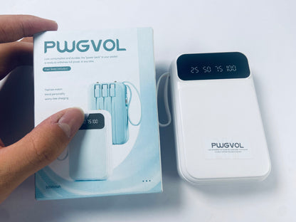 PWGVOL Electronic power banks for charging devices, 25000mAh, PD QC Fast Charging 3-Output Battery Pack, Travel Charger