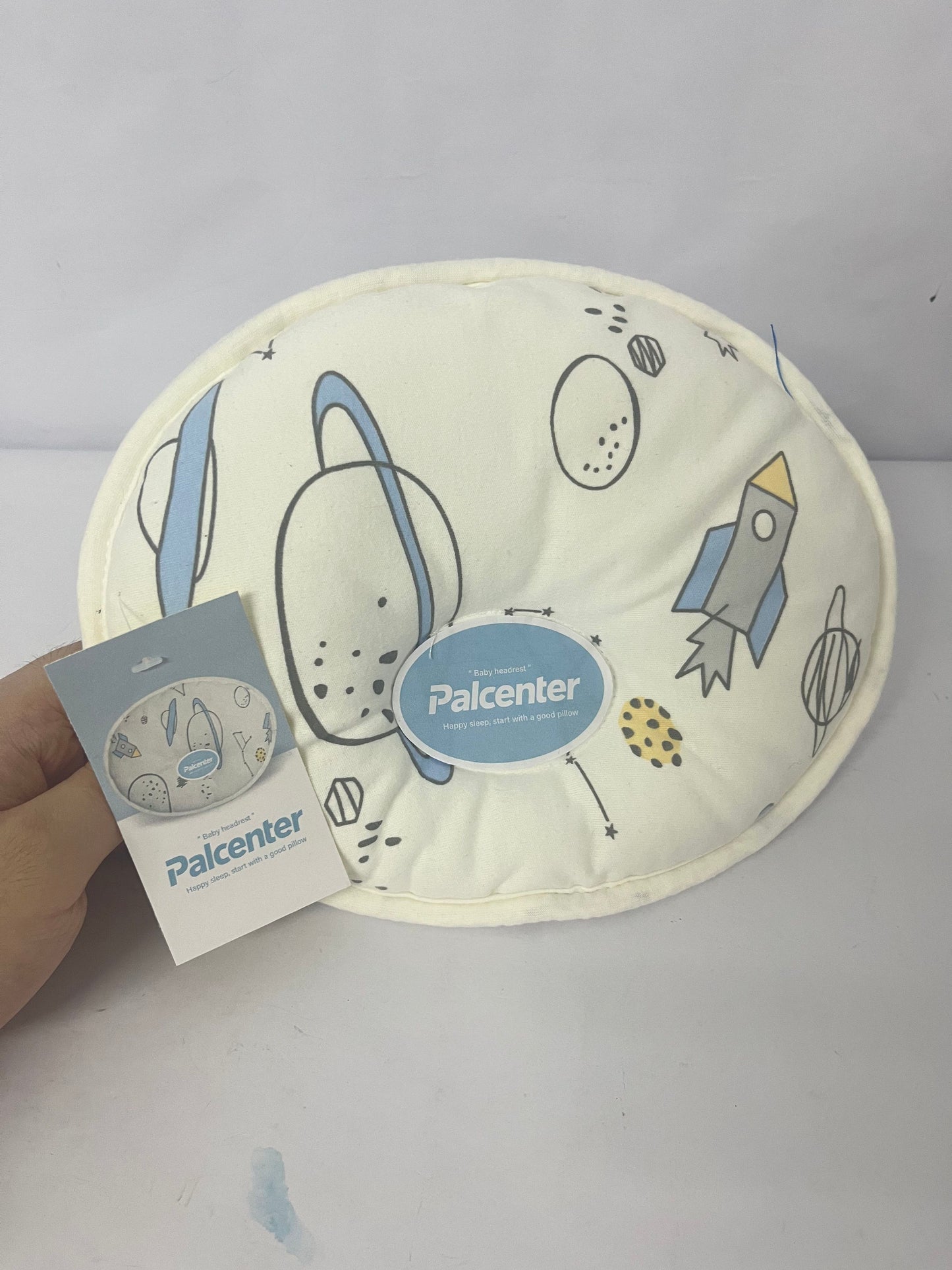 Palcenter   Pillow for Sleeping, Bed Pillow for Toddler Children Boy Girls, Cooling Cute Truck Pillowcase, Small Pillow for Daycare Preschool Nap, Gifts for Kids Ages