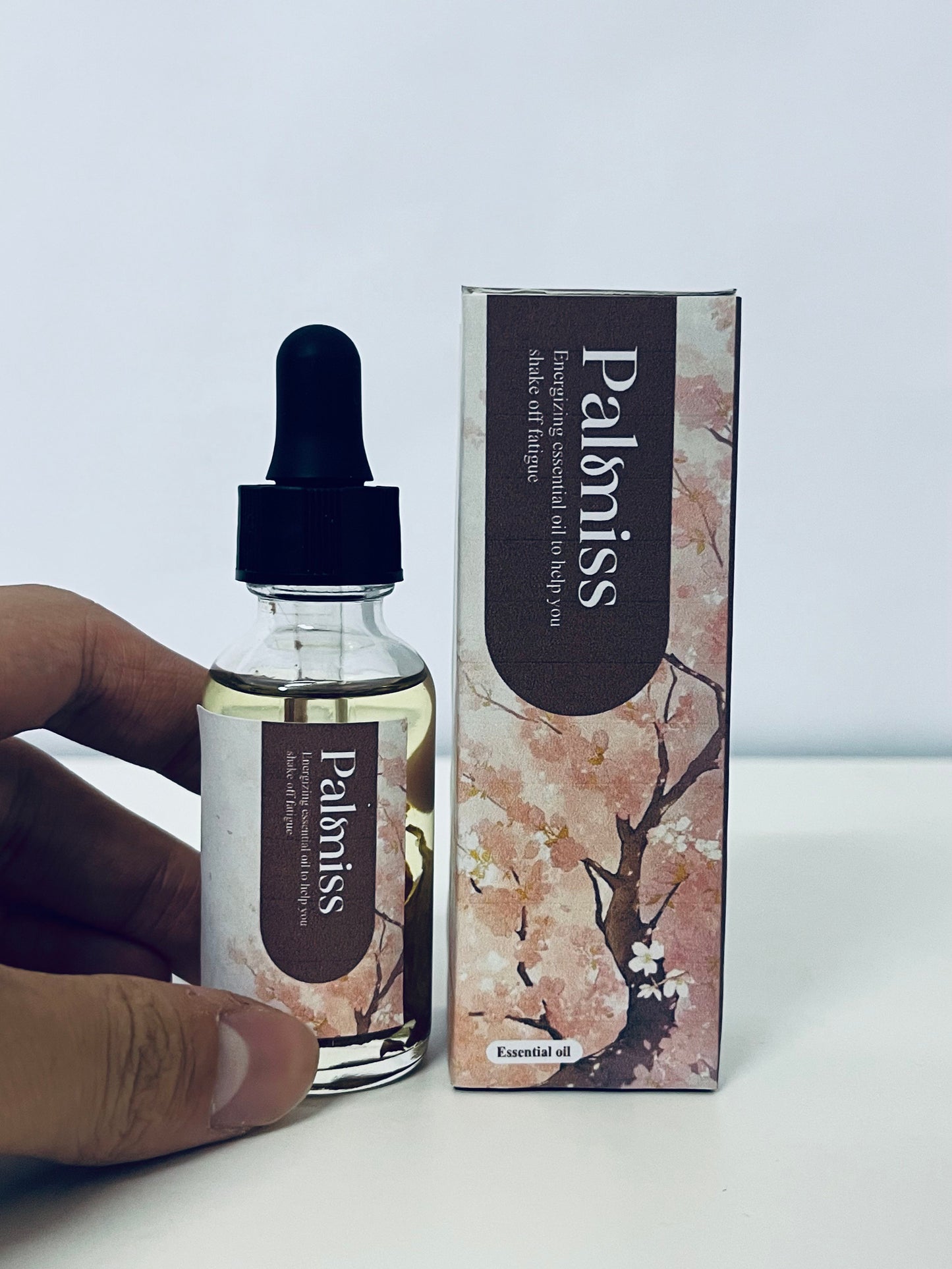 Palmiss Energizing Essential Oil - Shake Off Fatigue, Revitalize Energy, Multi-Effect Care for Body and Mind