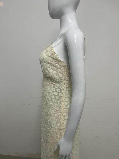 【Parrotbaby Dresses】——Parrotbaby French Lace Slip Maxi Dress - Your Go-To for Effortless Elegance