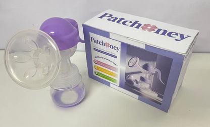 Patchoney Manual Massage Breast Pump Bionic Design Strong Suction & Easy Operation A Thoughtful Feeding Tool for Breastfeeding Moms