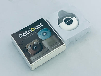 Patriocat Wireless Earbuds 5.49 Bluetooth TWS In-Ear LED Digital Display Earphones IPX-5 Waterproof 30 Hours Total Playtime 180 Hours Standby HiFi Stereo ENC Headphones White