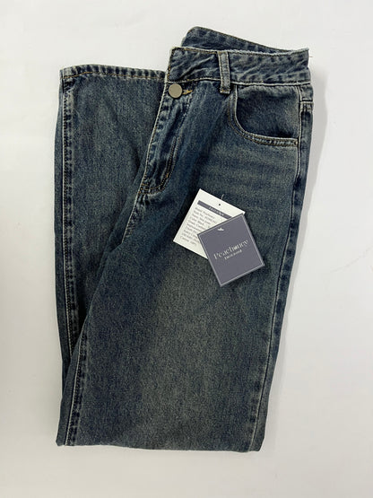 Peachoney Women's Skinny Stretch Jeans Frayed Raw Hem Slim Fit Jeans Ripped Denim Pants