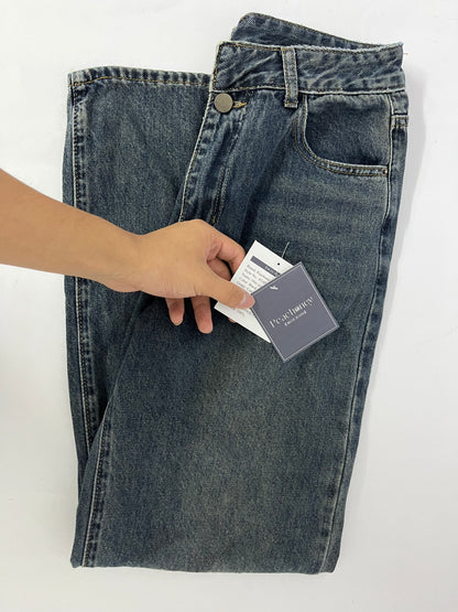 Peachoney Women's Skinny Stretch Jeans Frayed Raw Hem Slim Fit Jeans Ripped Denim Pants
