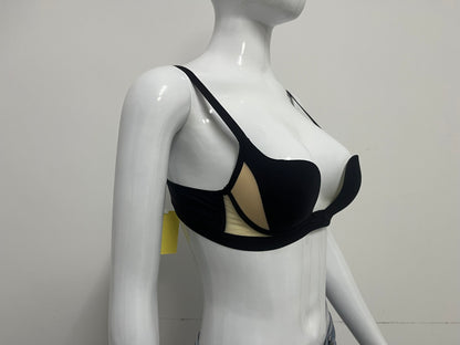 [Peak&Vale Underwear]-Black Backless Bra - Comfortable Breathable Wireless Lingerie