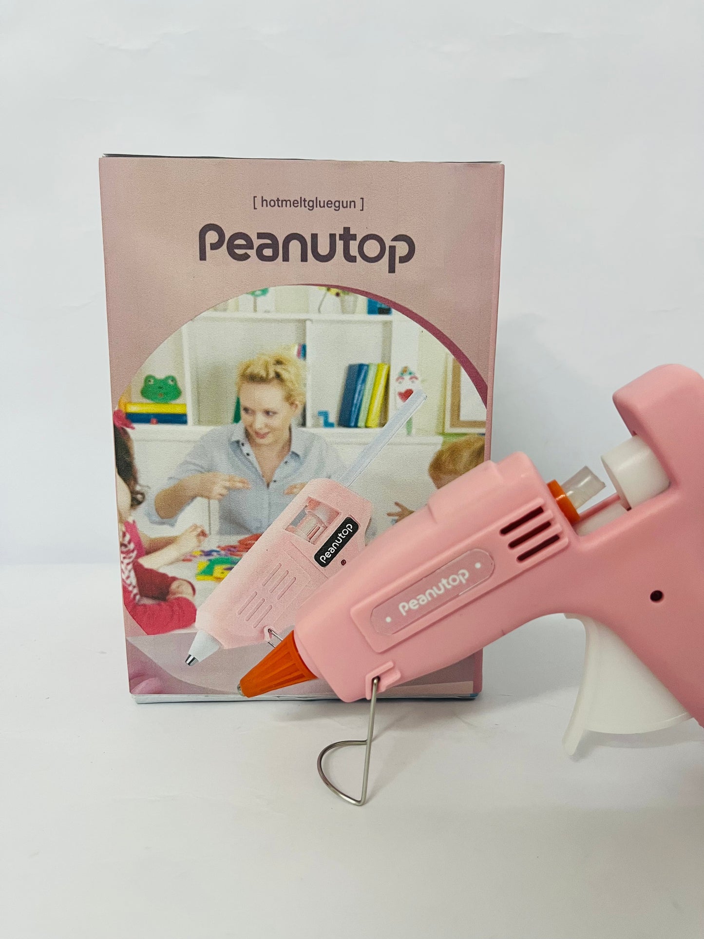 Peanutop 20W Mini Hot Glue Gun Kit - Fast Heating 2 Mins, Portable & Lightweight for Crafts, DIY, Home Repairs, All-Purpose Adhesive Bonding