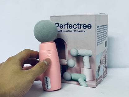 Perfectree Massage Gun, Deep Tissue Back Massage for Athletes for Pain Relief, Percussion Massager & Silent Brushless Motor, Gifts for Mothers Day