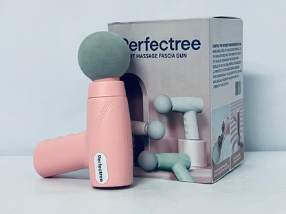 Perfectree Massage Gun, Deep Tissue Back Massage for Athletes for Pain Relief, Percussion Massager & Silent Brushless Motor, Gifts for Mothers Day