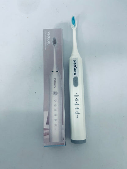 PetGuru Electric Toothbrush with 5 Modes, Soft Bristles for Gum Care, Deep Cleaning & Teeth Whitening, Adult Oral Care Essential
