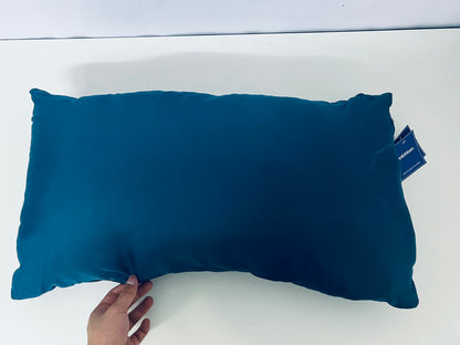 【PetUrban Teal Soft Pet Pillow】—— Plush, Washable Filled Pillow with Zipper Design: Ideal for Pet Beds, Sofas & Travel Comfort