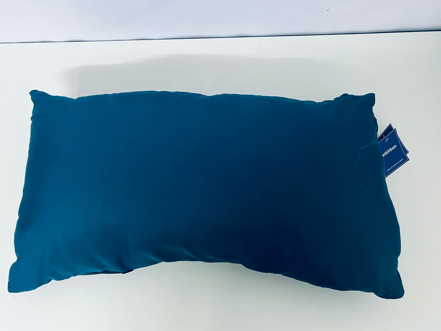 【PetUrban Teal Soft Pet Pillow】—— Plush, Washable Filled Pillow with Zipper Design: Ideal for Pet Beds, Sofas & Travel Comfort