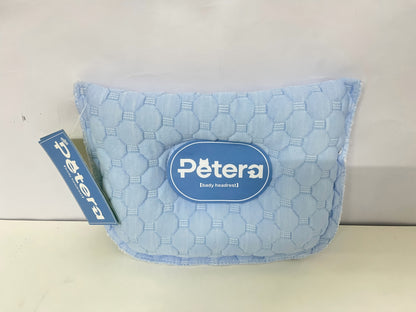 【Petera Light Blue Baby Headrest Pillow】—— Gentle Support for Baby’s Comfort