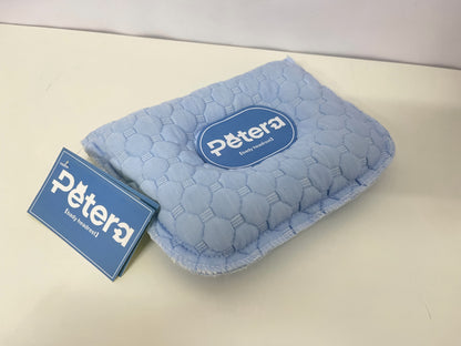 【Petera Light Blue Baby Headrest Pillow】—— Gentle Support for Baby’s Comfort