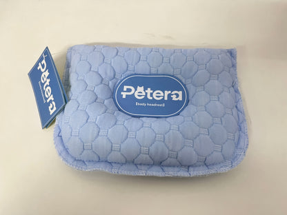 【Petera Light Blue Baby Headrest Pillow】—— Gentle Support for Baby’s Comfort