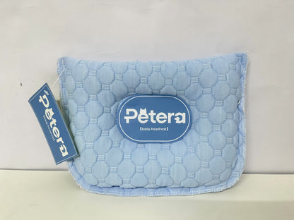 【Petera Light Blue Baby Headrest Pillow】—— Gentle Support for Baby’s Comfort