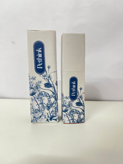 Pethink Retro Blue-Tone Lip Glaze Velvet Matte Texture A High-End Atmosphere Item for Daily Makeup