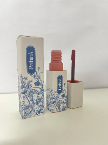 Pethink Retro Blue-Tone Lip Glaze Velvet Matte Texture A High-End Atmosphere Item for Daily Makeup