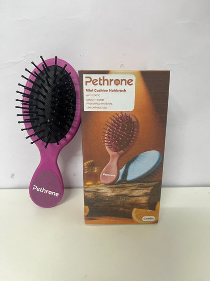 [Pethrone Combs]-Mini Cushion Hairbrush - Portable Anti-Static Massage Comb