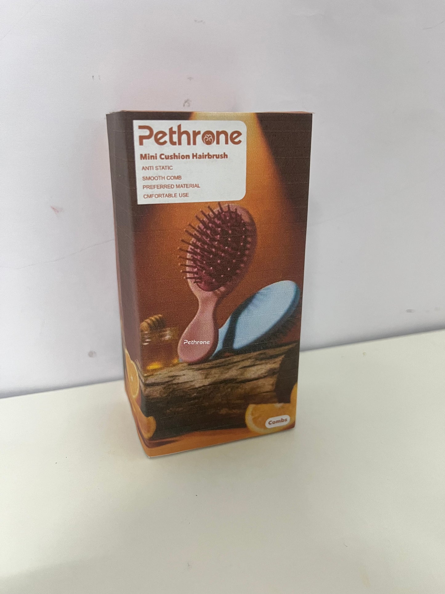 [Pethrone Combs]-Mini Cushion Hairbrush - Portable Anti-Static Massage Comb