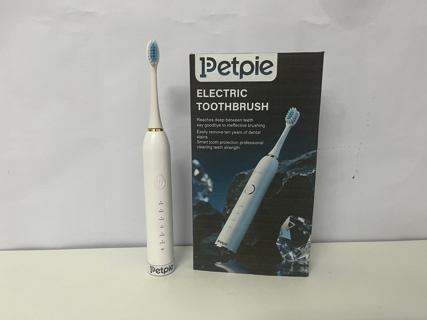 【Petpie Sonic Electric Toothbrush】—— Deep Cleaning for a Brighter, Healthier Smile